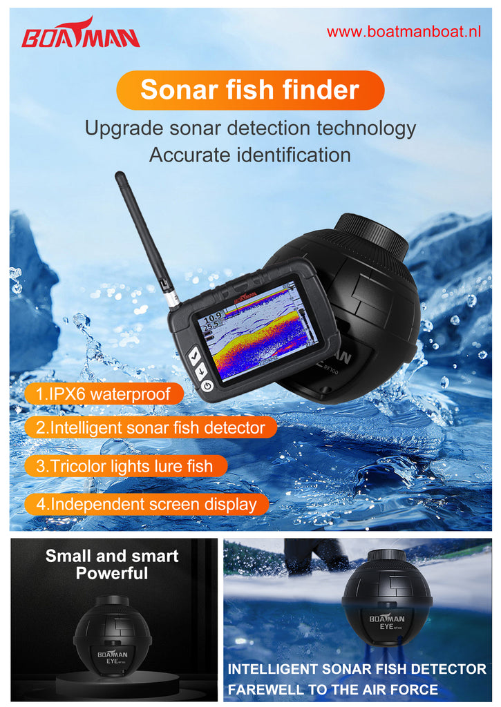 castable fish finders BoaTman EYE